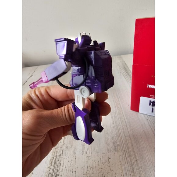 Hallmark 2021 shockwave transformers new ornament Xmas tree - Picture 3 of 9